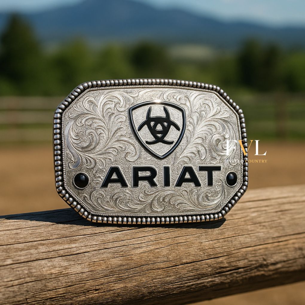 Fivela pra Cinto Ariat Long Horn Bull Rider Tião Carreiro Muladeiro Festa Peão Rodeio Vaquejada