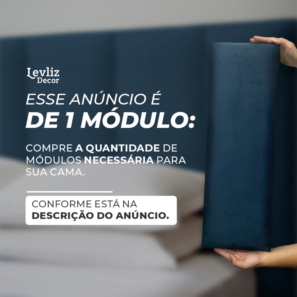 Cabeceira Cama Estofada em LINHO PREMIUM Box Solteiro Casal Queen King O ANUNCIO É PARA 1 PEÇA 20X60 GRANDE