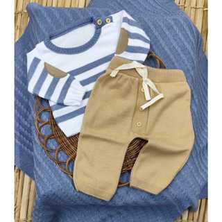 Saída de Maternidade Tricô Conjunto 3 peças em Oferta na Shopee