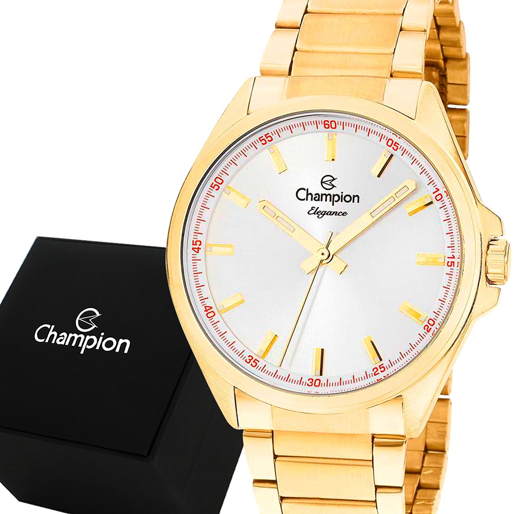 Relógio Champion Feminino Dourado Original com garantia de 1 ano - Watches