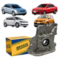Bomba Óleo Brosol Gol Parati Saveiro Voyage Fox Polo Golf A3 Kombi