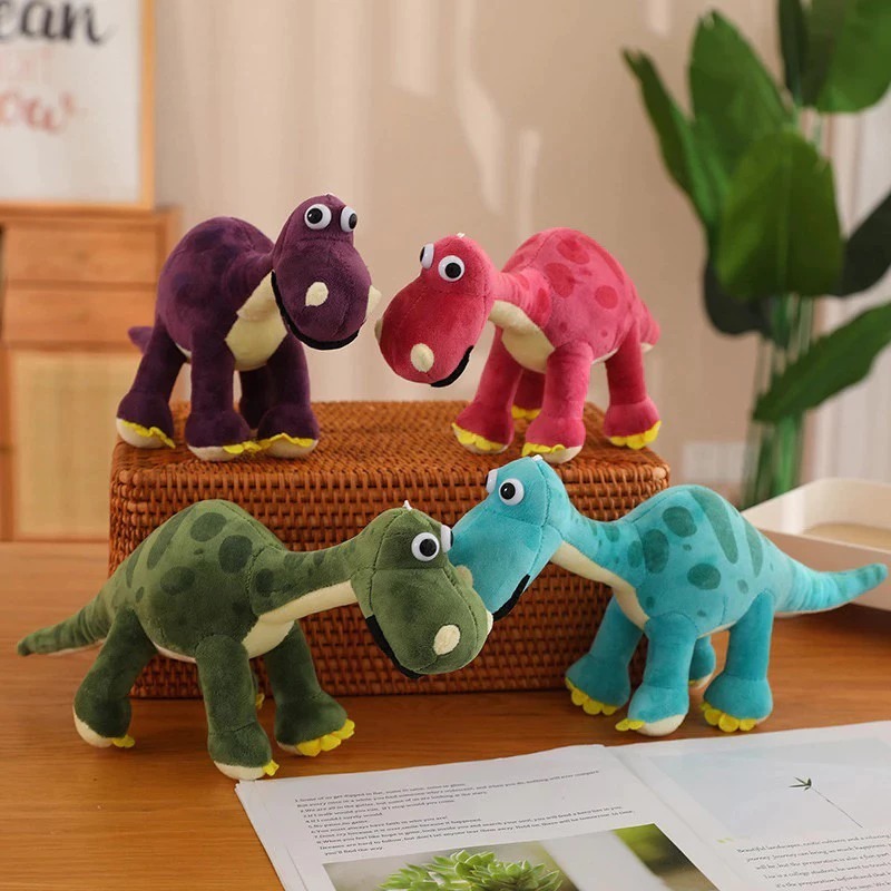Pelúcia Dinossauro Arlo O Bom Dinossauro Personagem Desenho Filme Brinquedo Infantil 30cm