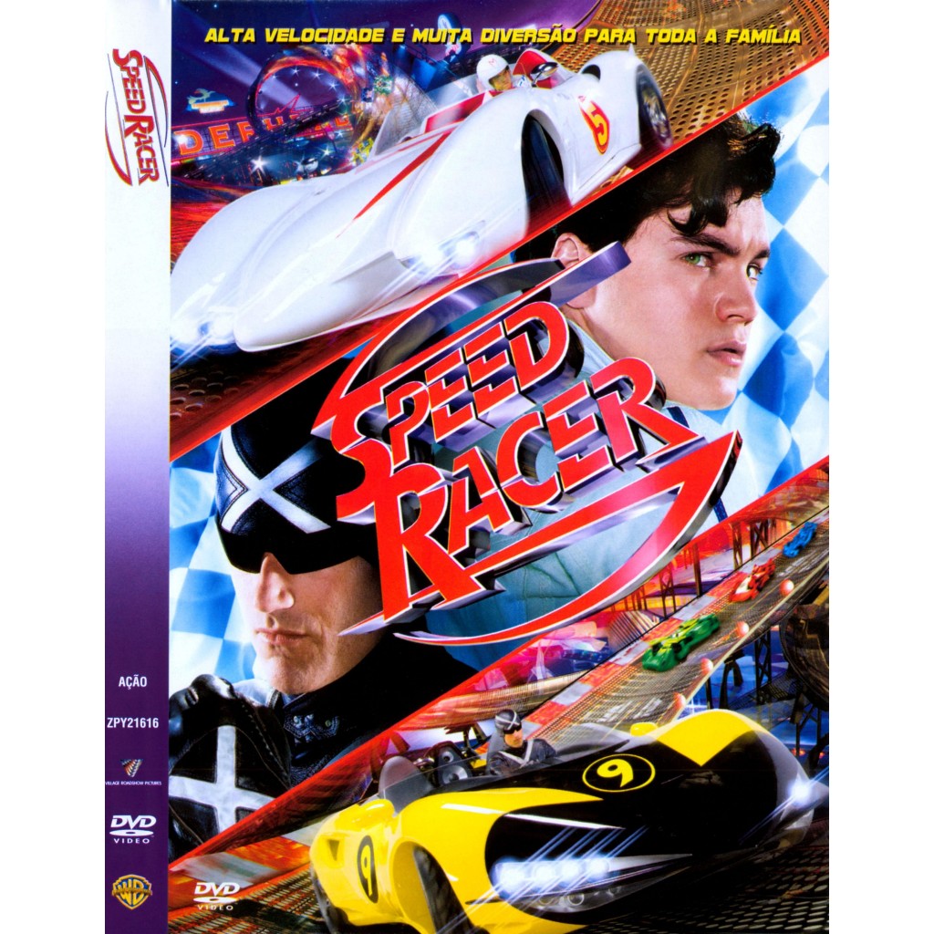 Dvd Filme: Speed Racer (2008) Dublado E Legendado