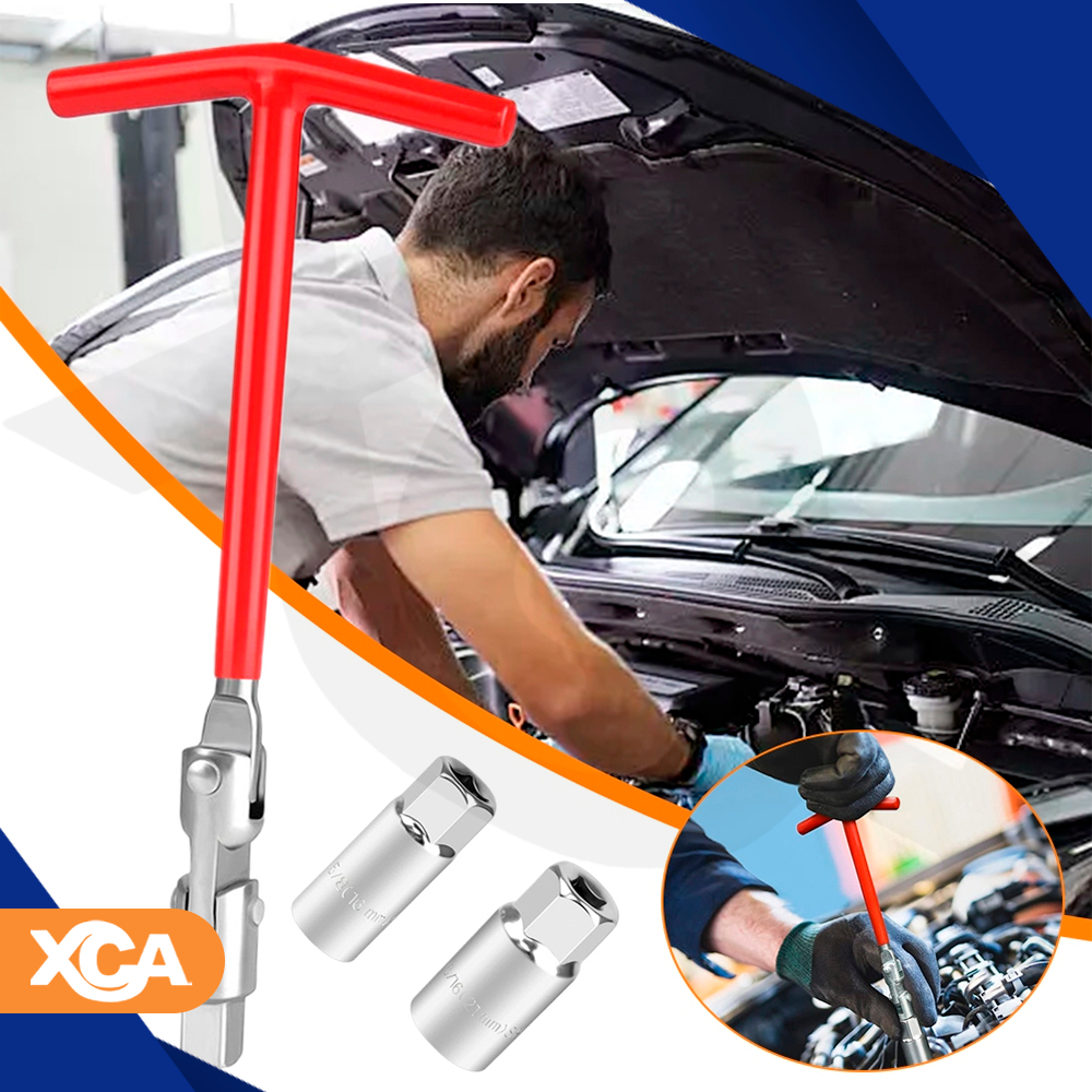 Chave De Vela 16mm / 21mm Jogo 3 Peças Soquete Universal Encaixe Automotiva Veicular em Oferta na Shopee