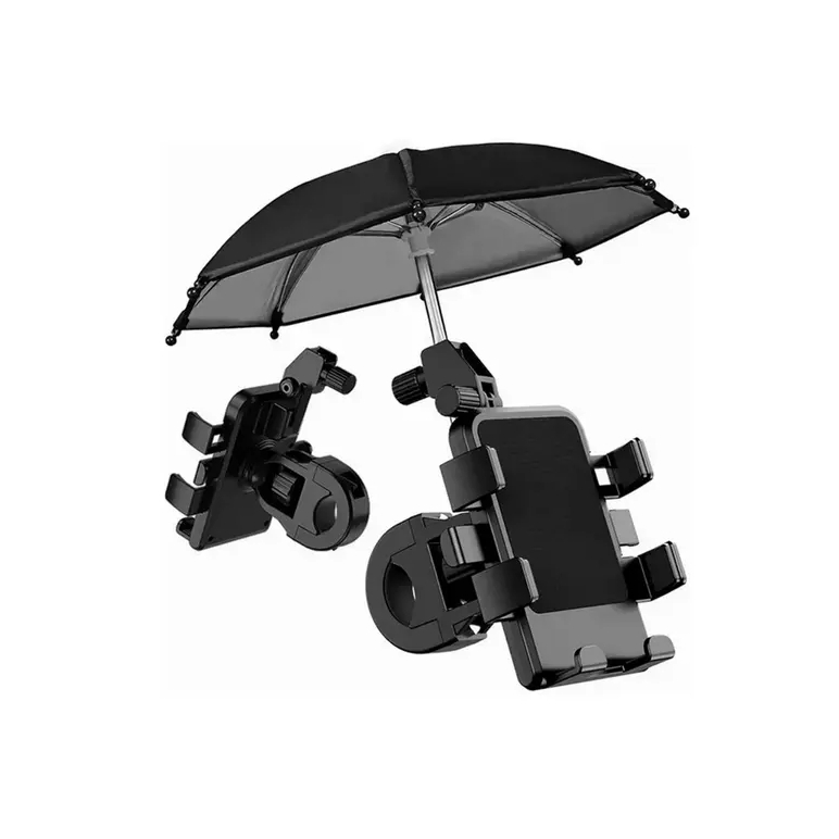 Suporte de Celular para Moto e Bicicleta com Proteção guarda chuva Guidão OR-SP26