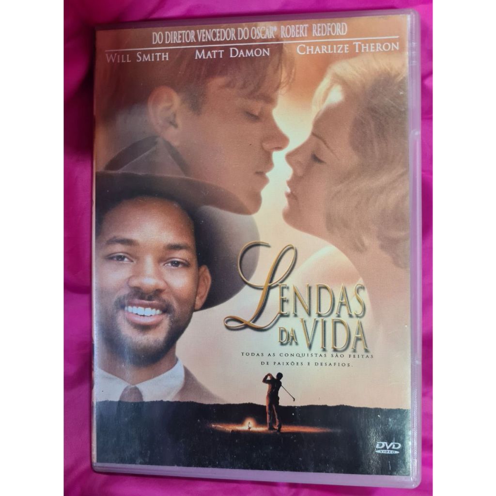 Dvd Lendas Da Vida - Will Smith - Original