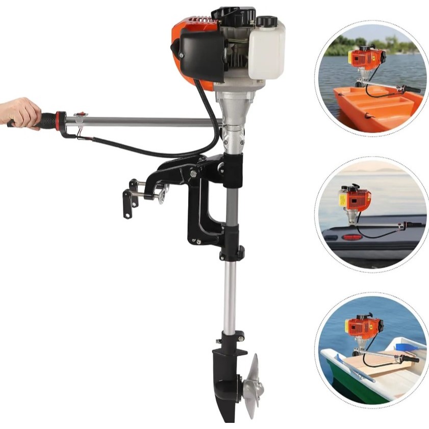 Motor de popa barco de pesca bote caiaque Embarcação até 5 metrôs Qualidade A++
