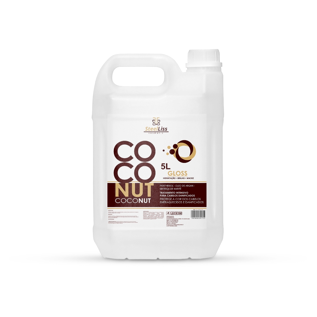 Escova Progressiva Semi Definitiva CocoNut - Galão 5 Litros