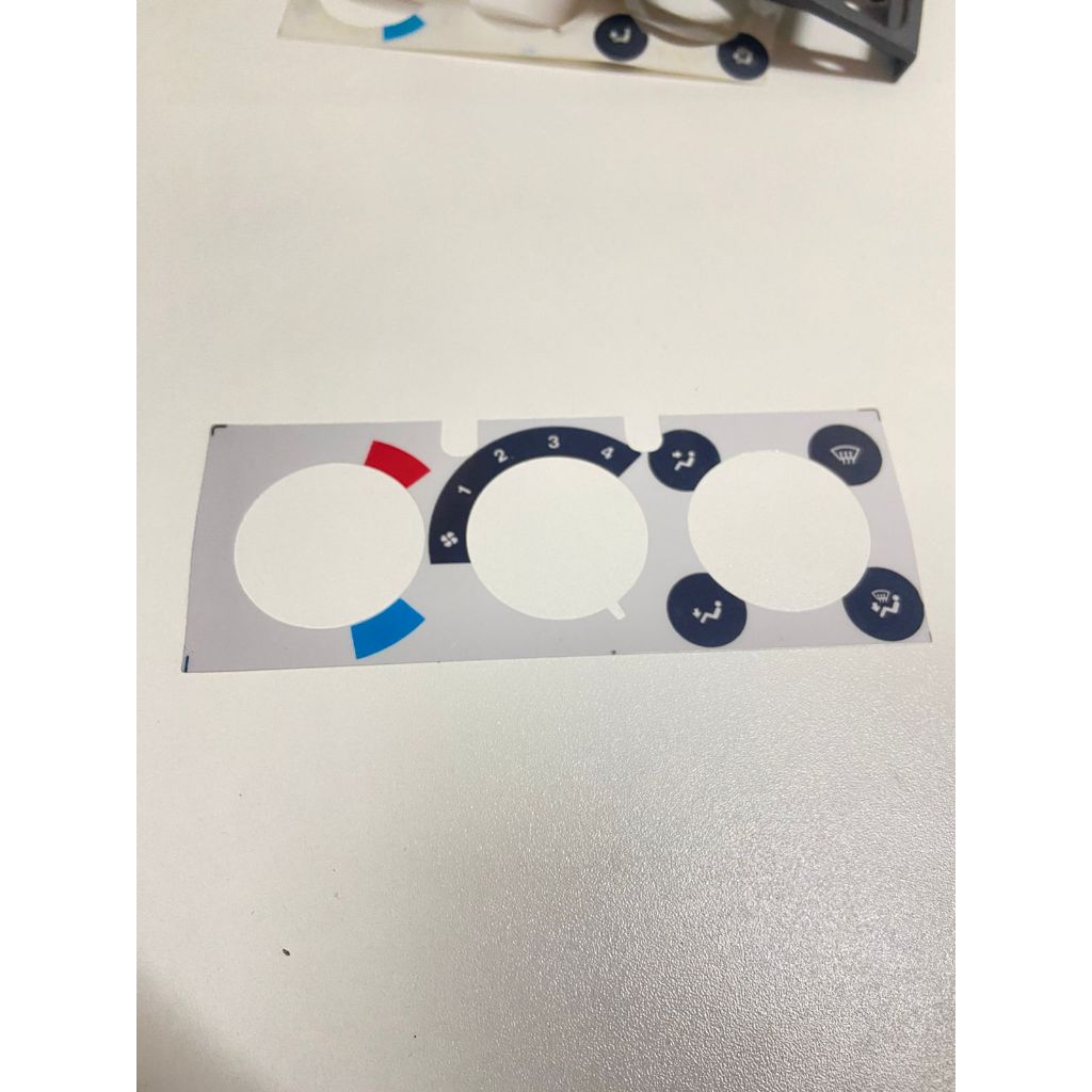 GM Corsa Classic Película Comando Ventilação Ar Condicionado LED em Oferta na Shopee