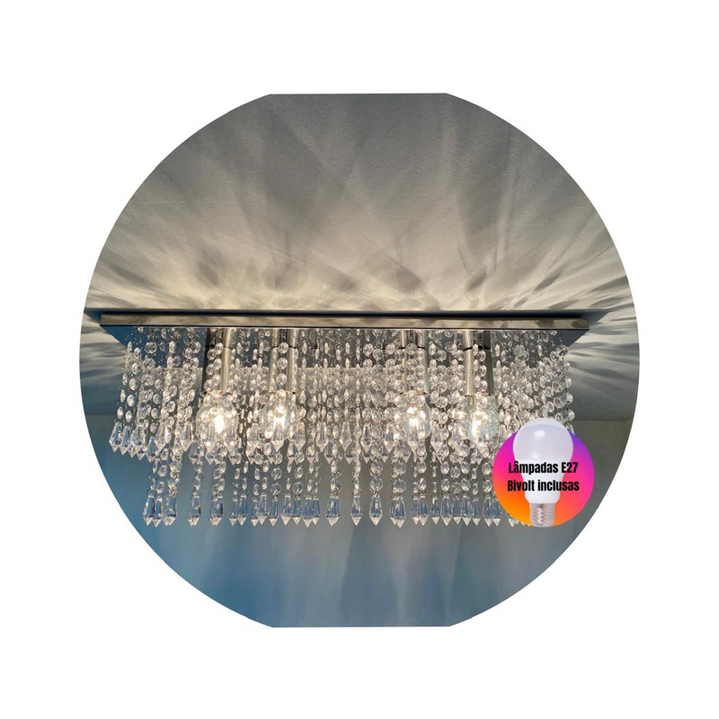 Lustre para Sala Retangular: Onde Comprar | BuscaProdutos