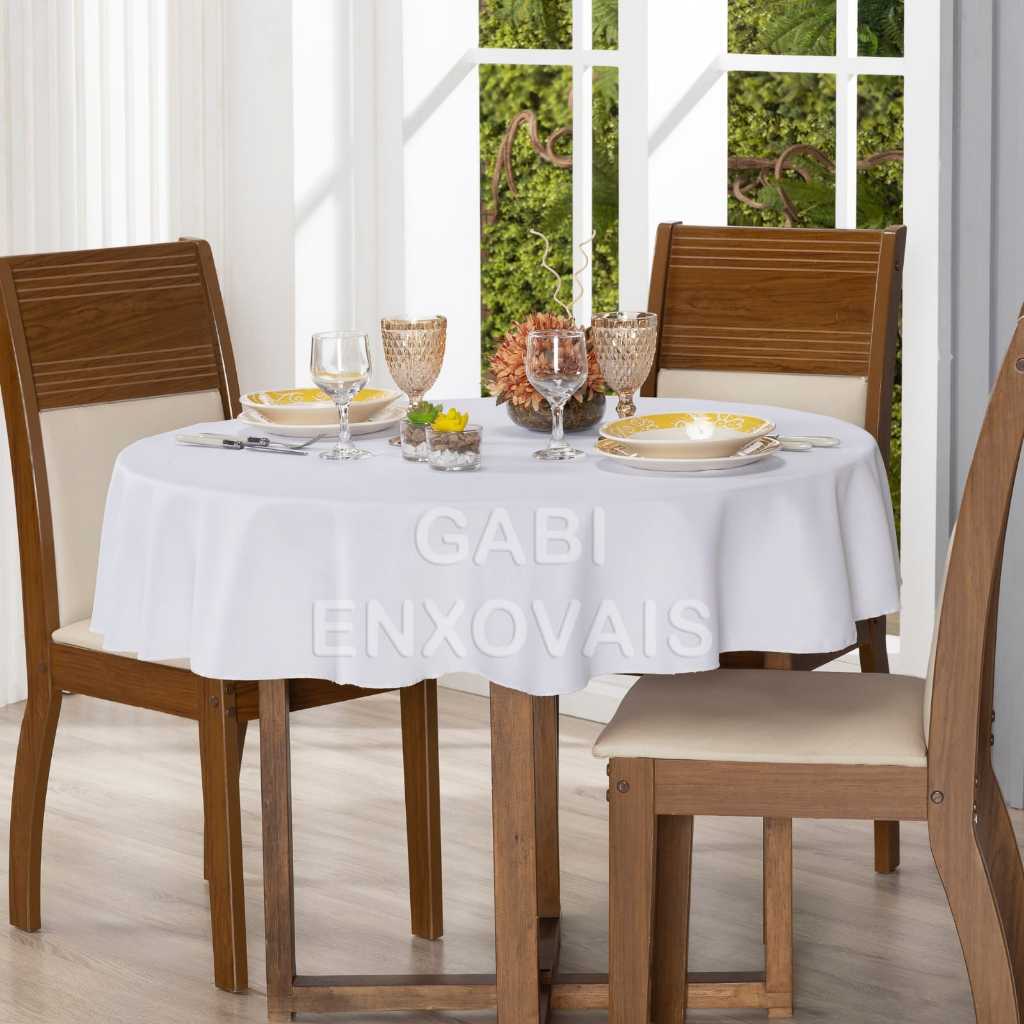 15 Toalhas De Mesa Redonda 1,50m Diâmetro Oxford P/ Festa Buffet em Oferta na Shopee