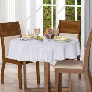 15 Toalhas De Mesa Redonda 1,50m Diâmetro Oxford P/ Festa Buffet em Oferta na Shopee