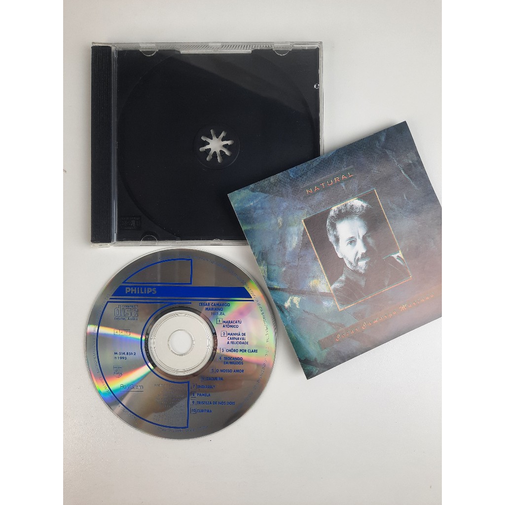 CD Cesar Camargo Mariano Natural 1993 Raro