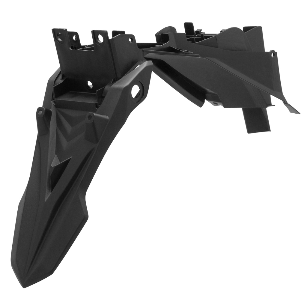 Paralama Traseiro Pro Tork Peça De Reposição Para Moto CB 300R 20102011 2012 Preto