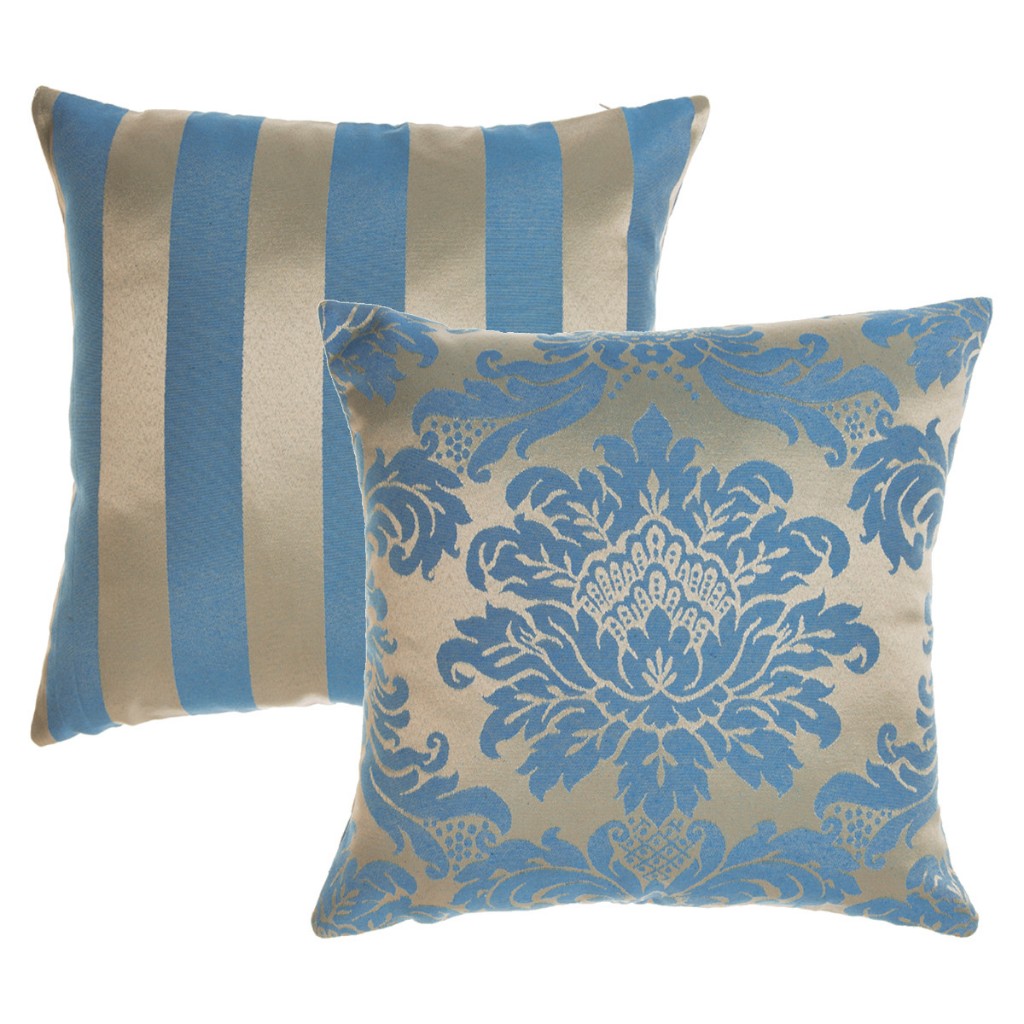 Kit 2 Capas de Almofada em Tecido Jacquard Tradicional Diversas Cores em Oferta na Shopee