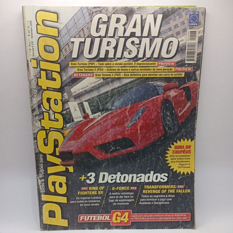 Revista Dicas e Truques para Playstation nº 128 Setembro 2009