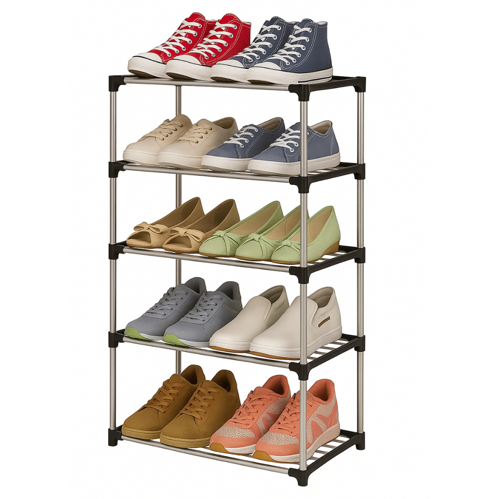 Sapateira Vertical Organizadora 5 Prateleiras Porta Sapatos - Home & Living