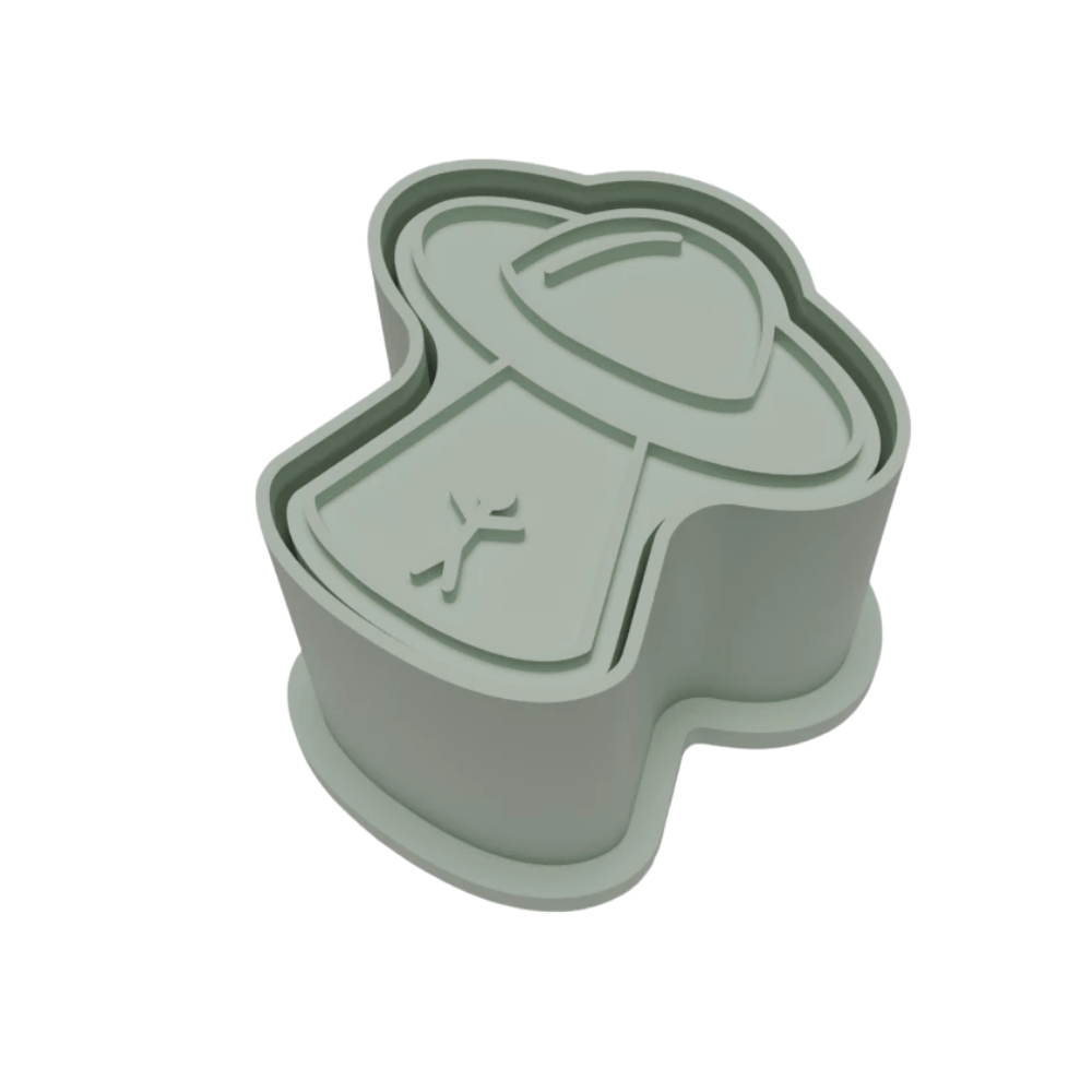 Ejetor Modelador doces NAVE ESPECIAL ALIEN Brigadeiros Docinhos Massa Biscuit Biscoito Resistente Massinha Modelar Pasta