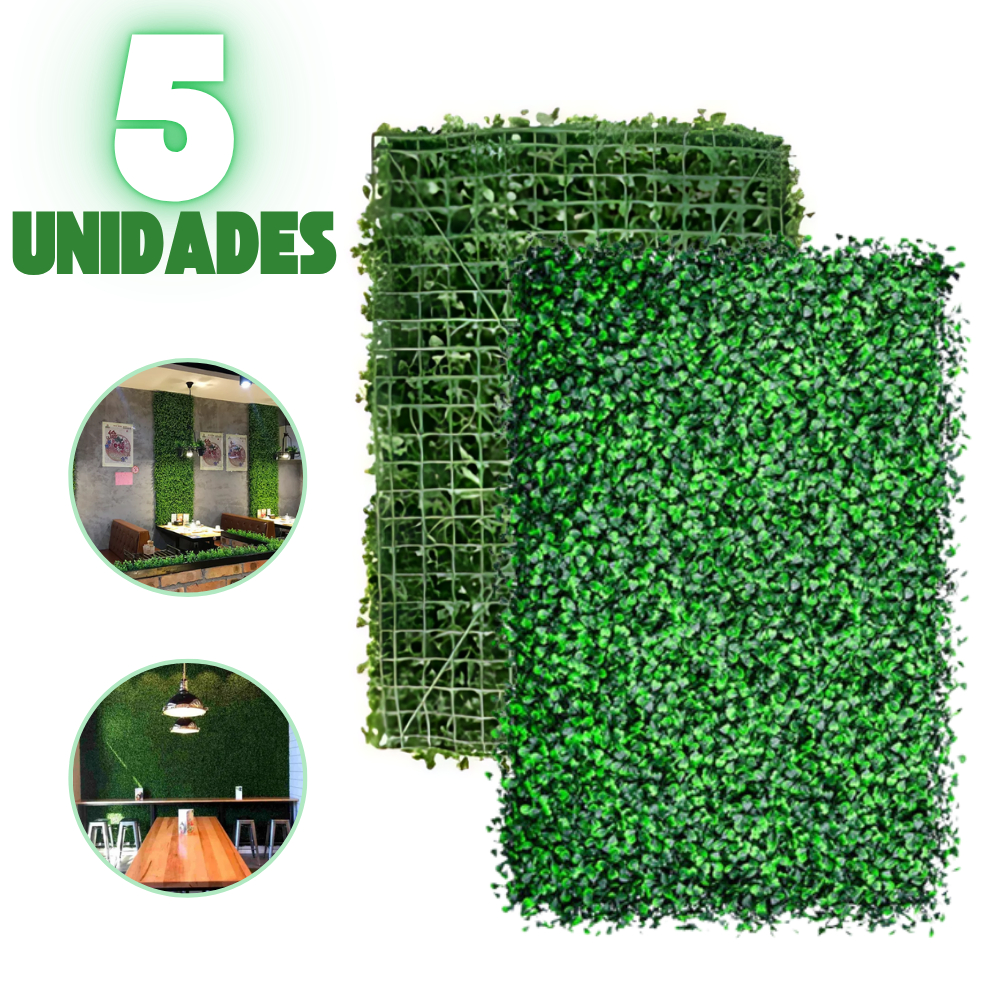 Placa De Buchinho 40x60 Jardim Vertical Artificial Muro Ingles em Oferta na Shopee