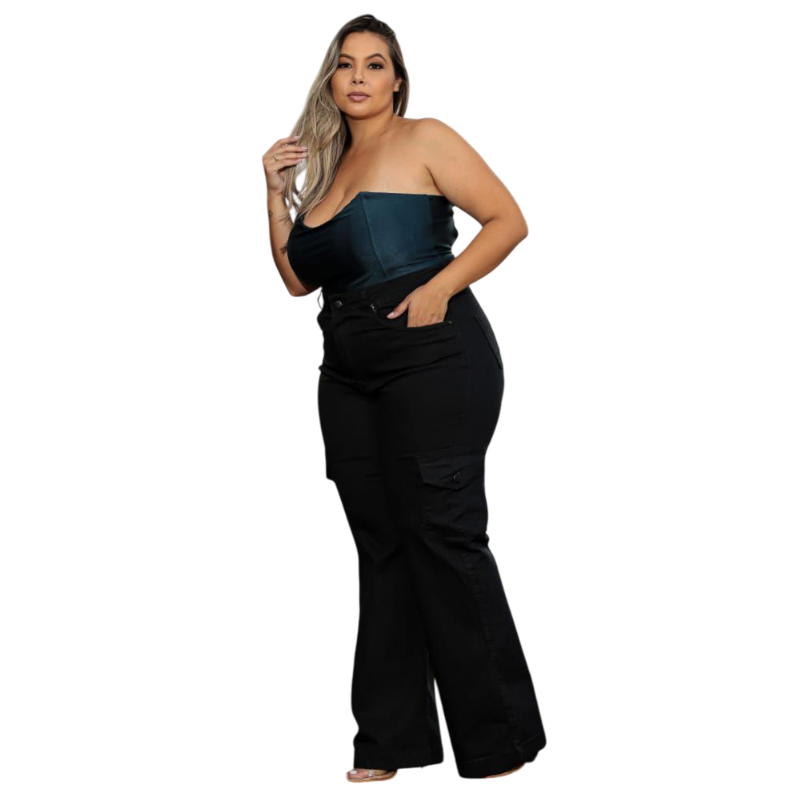 Wide Leg Plus Size Jeans: Onde Comprar | BuscaProdutos