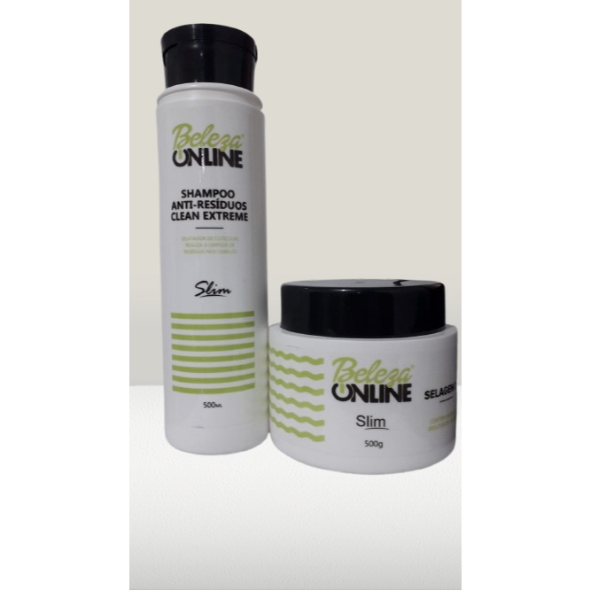 KIT SHAMPOO ANTI-RESIDUOS + SELAGEM 500G - BALIZA PROFISSIONAL
