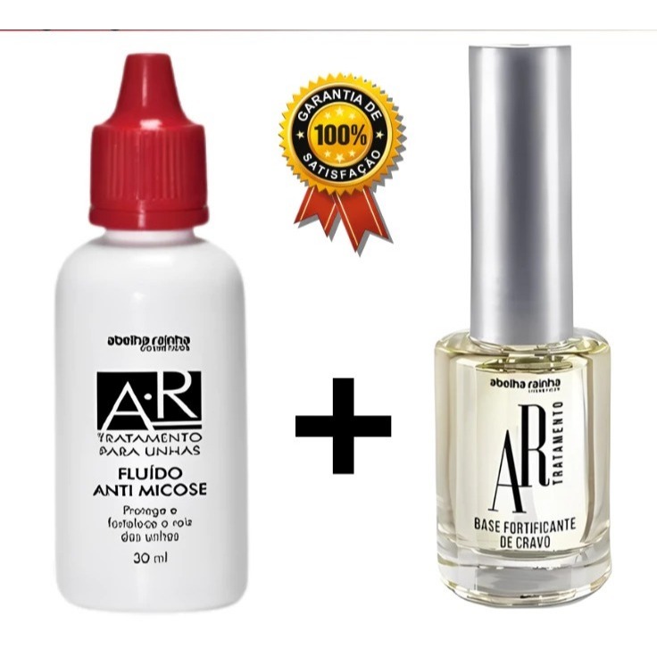 Ar tratamento fluido antimicose fortalece a raiz da unha+ Base Fortificante De Cravos Abelha Rainha