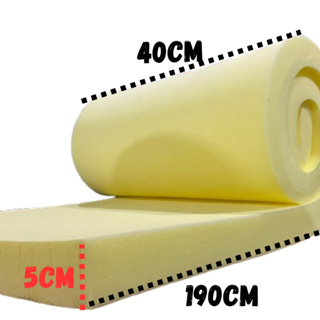 Espuma D33 Sob Medida 190cm x 40cm 5cm de assento de sofás colchão cadeira almofada em Oferta na Shopee
