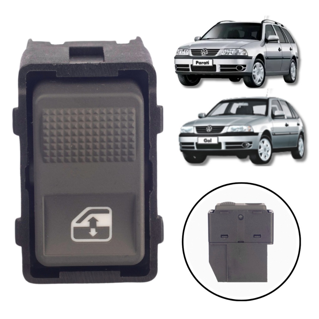 BOTÃO INTERRUPTOR VIDRO ELÉTRICO VW GOL PARATI G3 2000/2005 em Oferta na Shopee