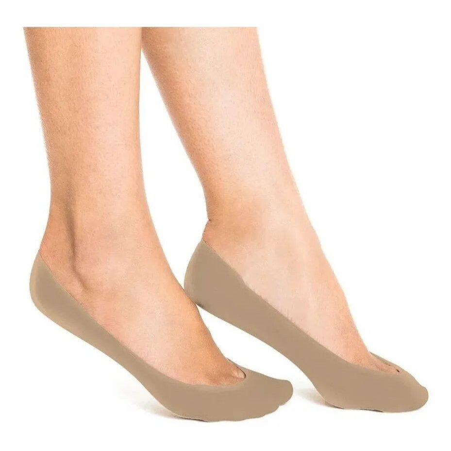 Kit C/3 Pares De Meia Sapatilha Fio 70 Trifil 6136