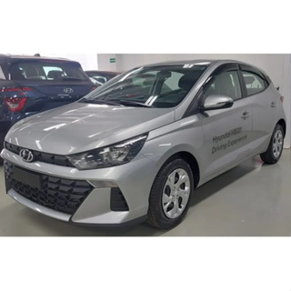 Calha de Chuva Adesiva Hb20 Hatch 2020 2021 2022 2023 2024 2025 2026 Fumê 100% Acrílico Tgpoli em Oferta na Shopee