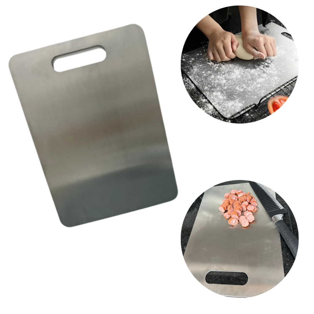 Tábua De Corte De INOX  Para Cozinha Taboa Churrasco Carne em Oferta na Shopee