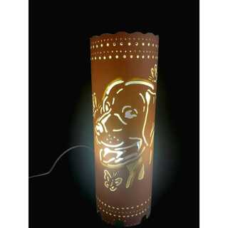 Luminária De Mesa Abajur  Pet Cachorro Dog Bivolt 30 CM