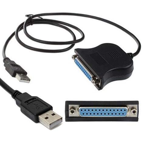 Cabo Adaptador de Impressora Paralela usb Para Db25 Femea em Oferta na Shopee