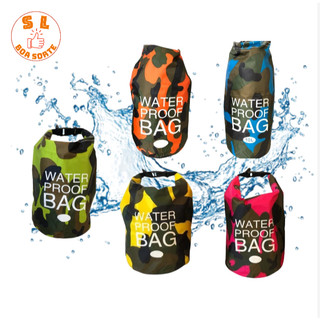 Bolsa Sacola Mergulho Mochila Waterproof 5L 10L Camuflado Ciclismo Acampamento Impermeável