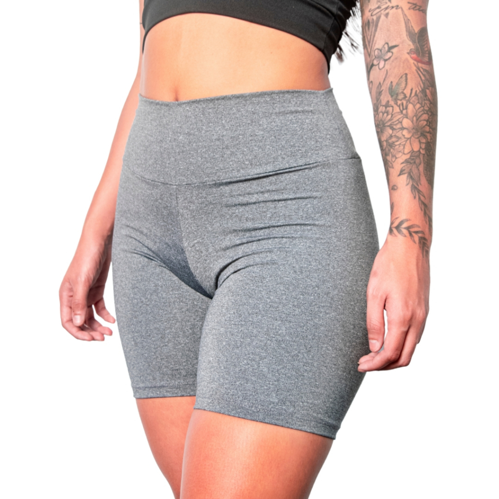 Short Básico Fitness Malhação Sem Transparência Academia  Crossfit Feminino Roupa de Ginástica