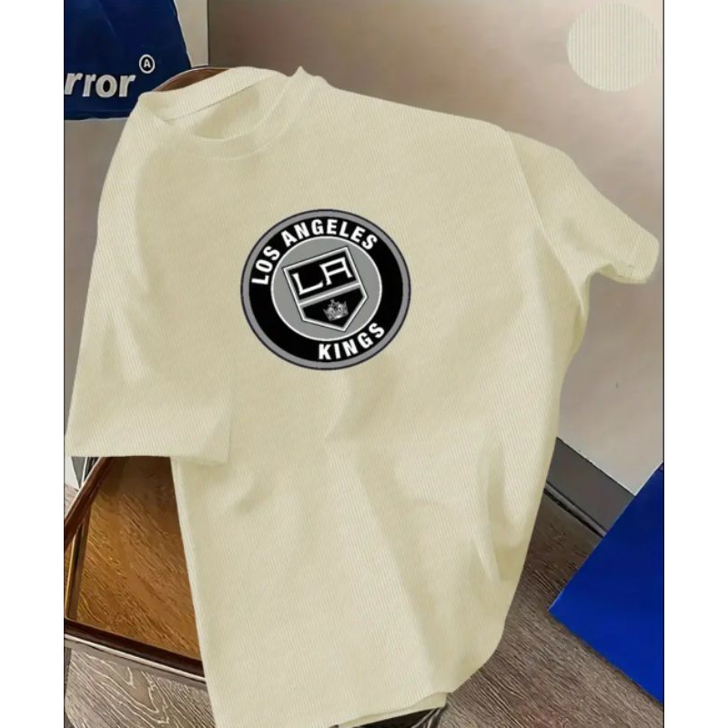 Camisa Camiseta LOS ANGELES KINGS Lançamento Premium Confortável Estilosa Perfeita Festas Baladas 100% Algodão