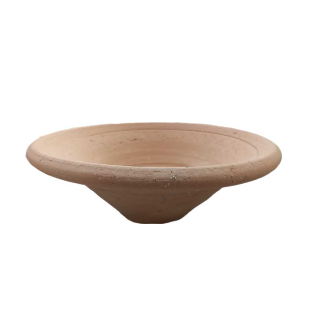 Alguidar de Barro Cru N°0000 ao N°1 Oferenda Umbanda Candomble