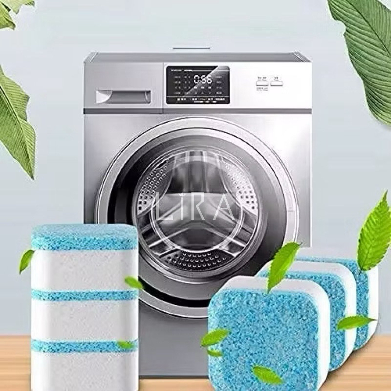 Kit C/ 13 Pastilhas De Limpeza Máquina de Lavar Roupas Efervescentes Remove Sujeiras