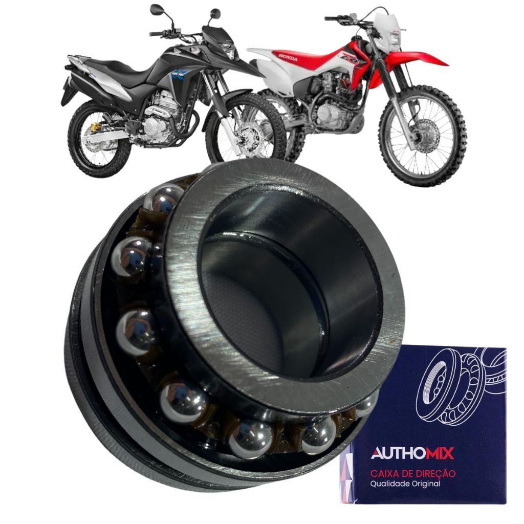 Caixa Direção Esférica Rolamento  Crf Nx 150 200 350 400 Xlr Xlx 125 Xre 300 em Oferta na Shopee