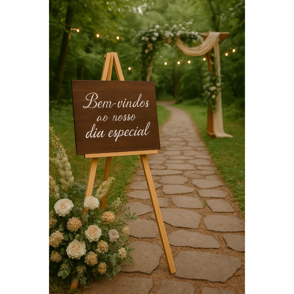 Cavalete Para Festas Formaturas Casamentos Anuncios Propaganda