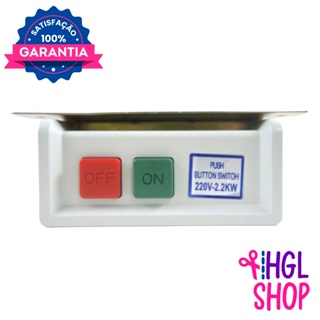 Chave Liga Desliga On Off para Máquina de Costura Industrial Reta e Overloque em Oferta na Shopee