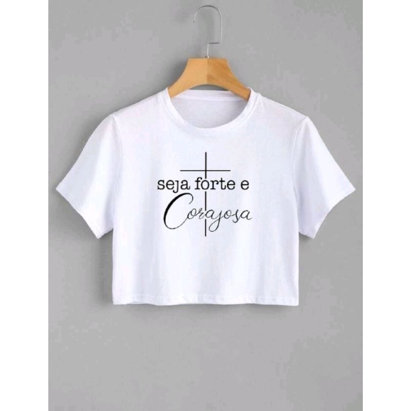 Blusa Seja Forte e Corajosa: Onde Comprar | BuscaProdutos