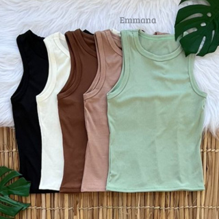 Kit 5 Regata Canelada Feminina Lisa Blusa Básica Camiseta Casual em Oferta na Shopee