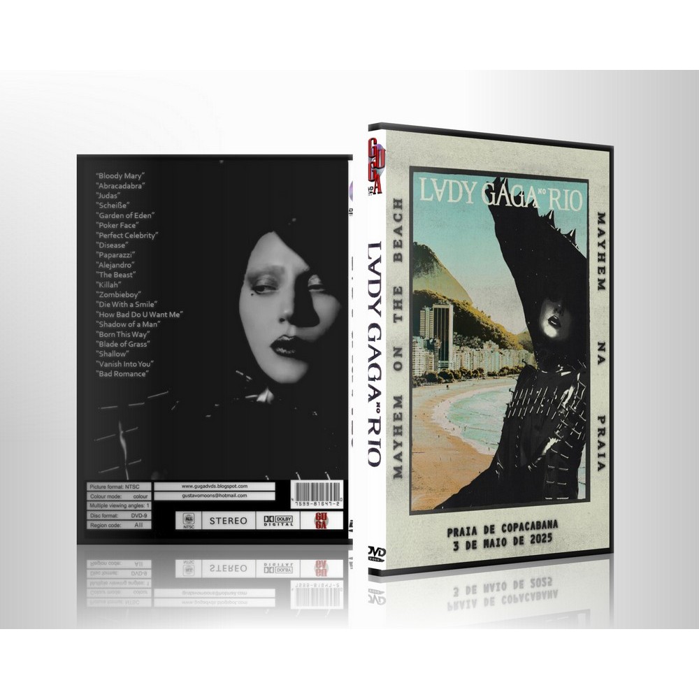 DVD Lady Gaga no Rio Fan Made