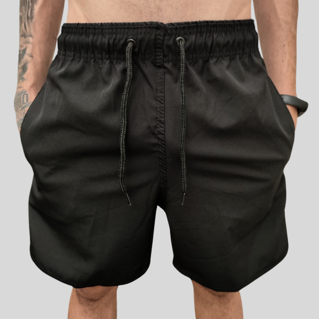 bermudas tactel com elastano masculinas short mauricinho ideal academia tecido estica Lançamento