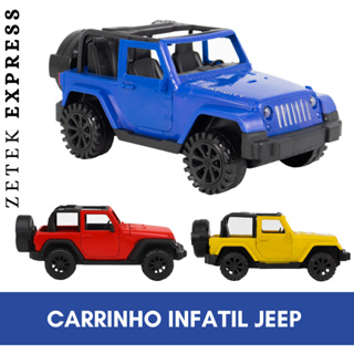 Carrinho Jeep 4x4 Abre Portas Rodas com Fricção Articulada Brinquedos Infantil para Meninos Crianças em Oferta na Shopee