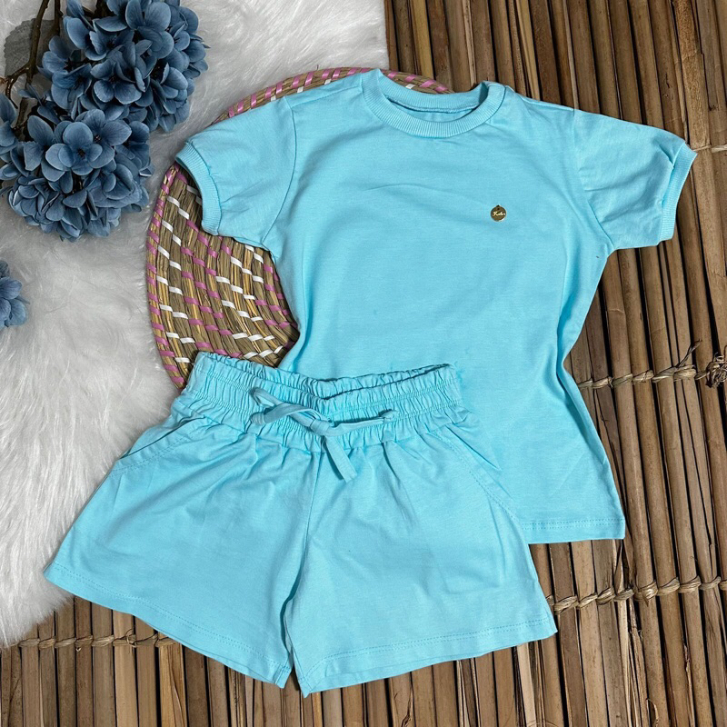 CONJUNTO INFANTIL MENINAS KIDS LANÇAMENTO DE ALGODÃO MENINAS