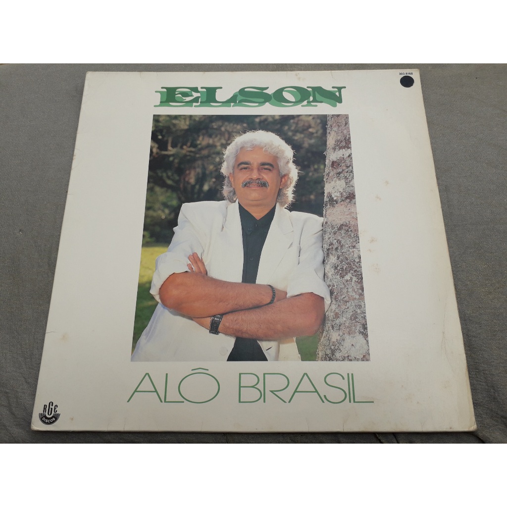 Lp Disco Vinil Elson - Alô Brasil
