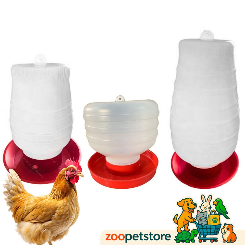 Bebedouro Automático Galinha e Aves 1 - 2 e 5 Litros