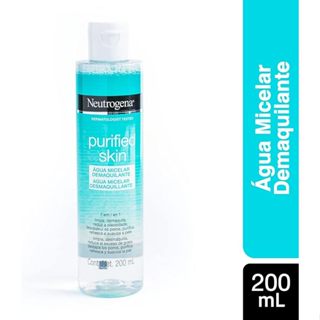 Neutrogena Água Micelar Demaquilante Purified Skin em Oferta na Shopee